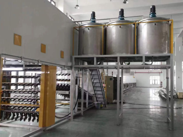 PU glove dipping line