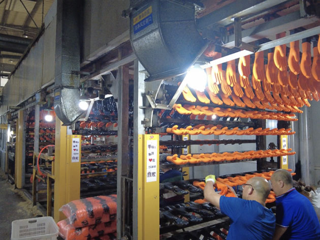 PVC Gloves Dipping Line